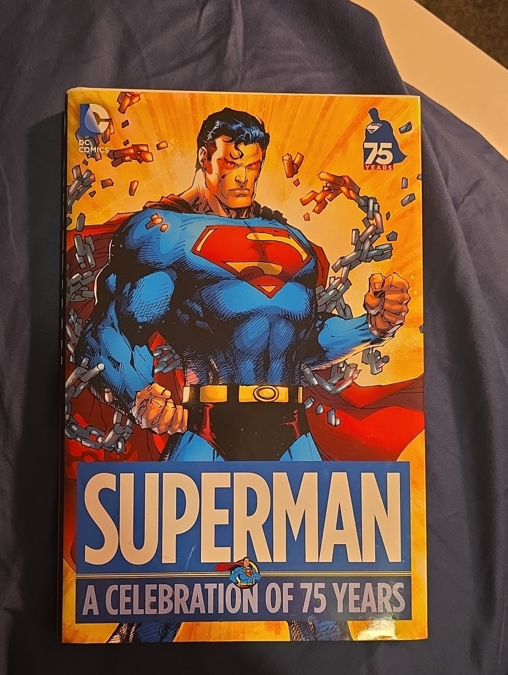 SUPERMAN A CELEBRATION OF 75 YEARS hardcover Book